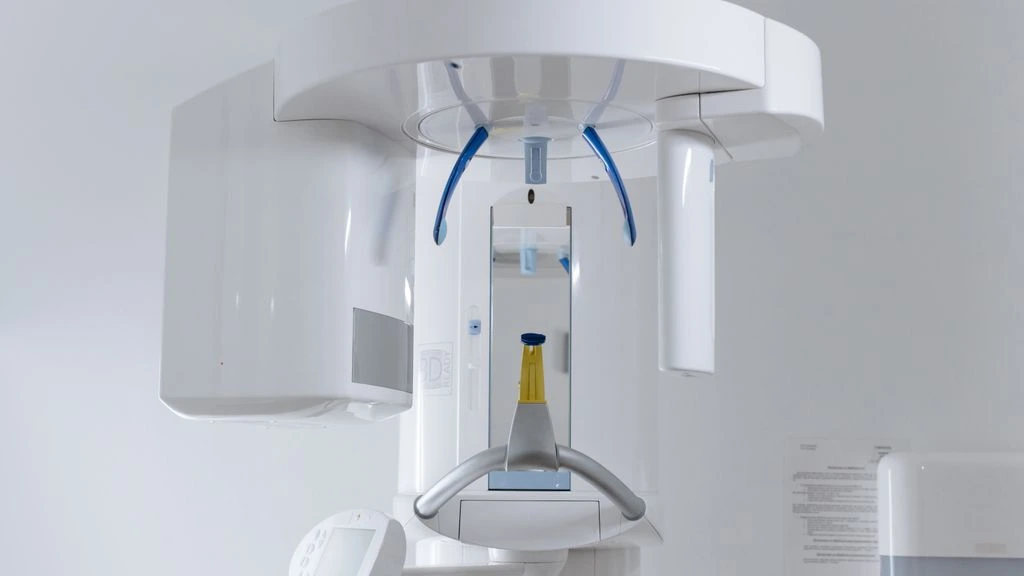 In-house CBCT and 3D surgical planning station used for TMJ cases.